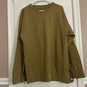 Unisex oversized crew neck sweatshirt